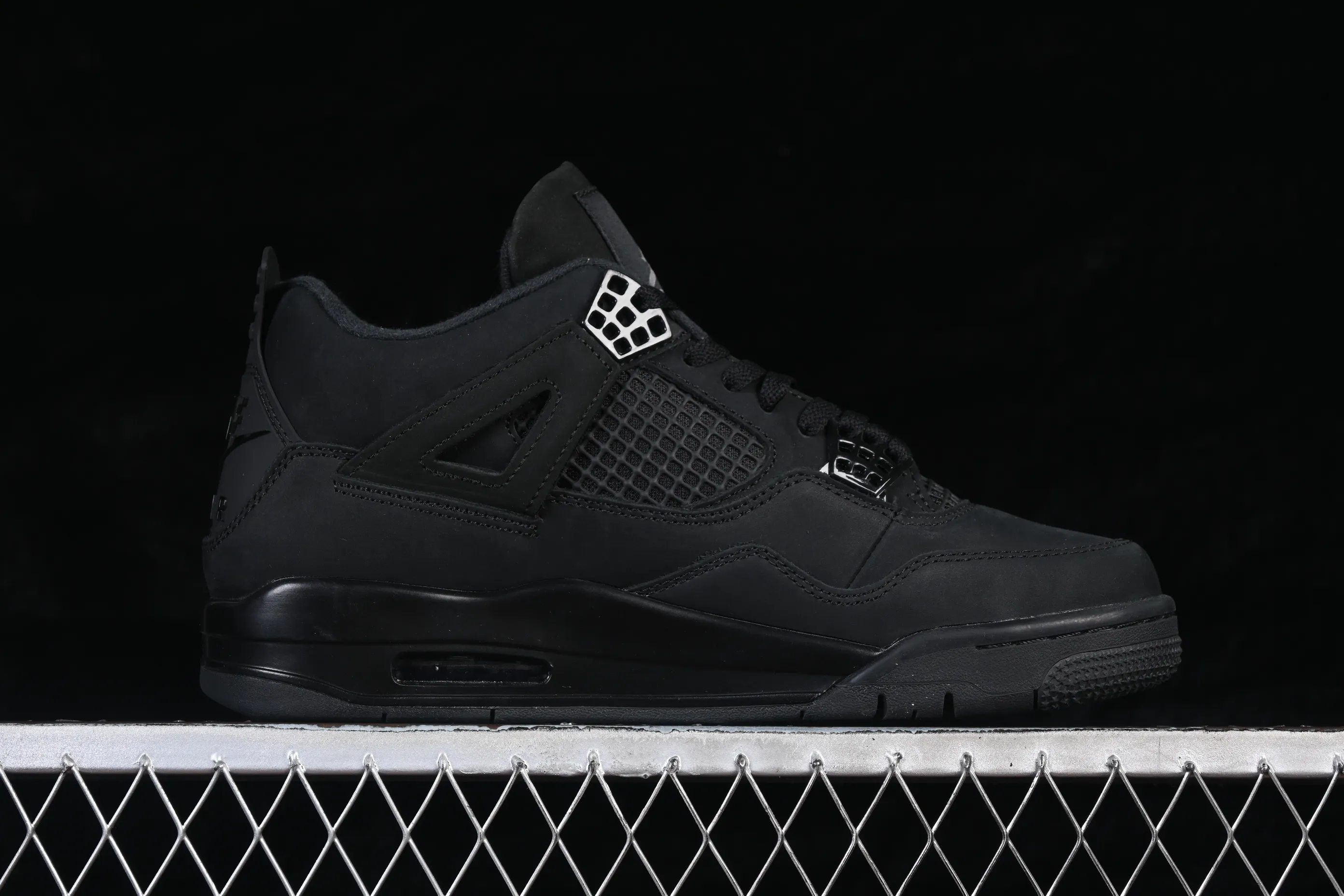 All categories Air Jordan Jordan series basketball shoes Air Jordan 4 TG version Air Jordan 4 Retro "Black Cat" AJ4 Joe 4 new black cat FV5029-010